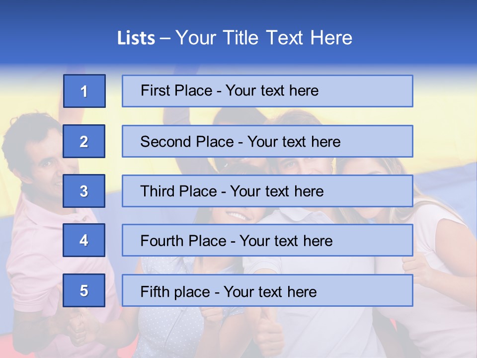 Friends Venezuelan Liking PowerPoint Template