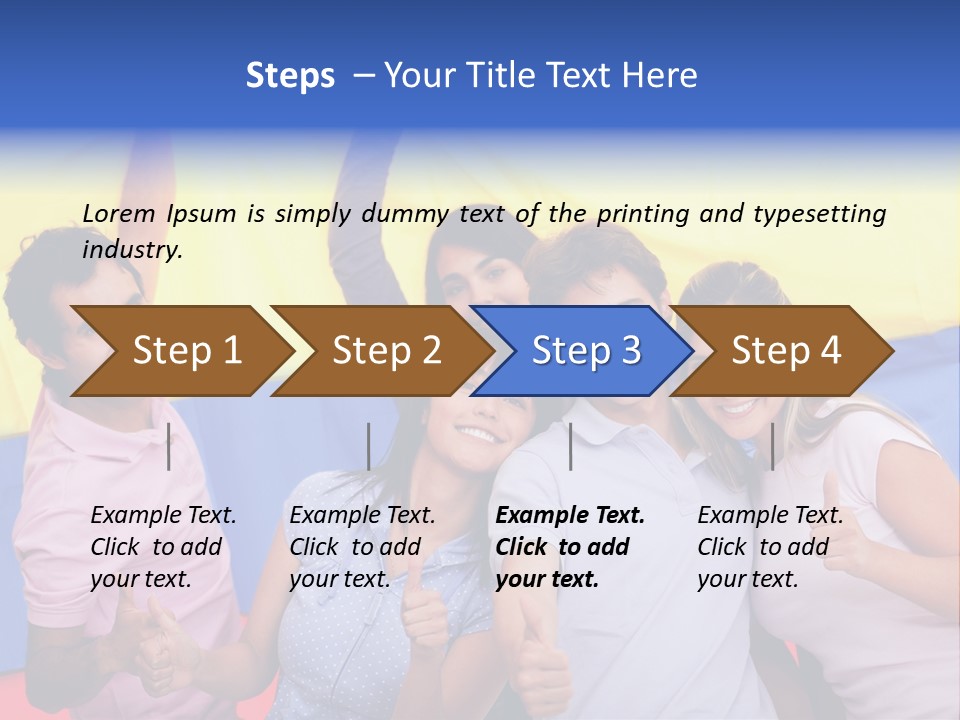 Friends Venezuelan Liking PowerPoint Template