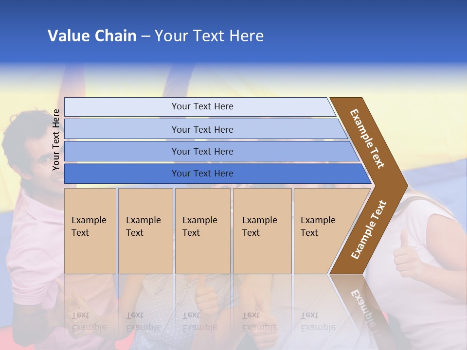 Friends Venezuelan Liking PowerPoint Template