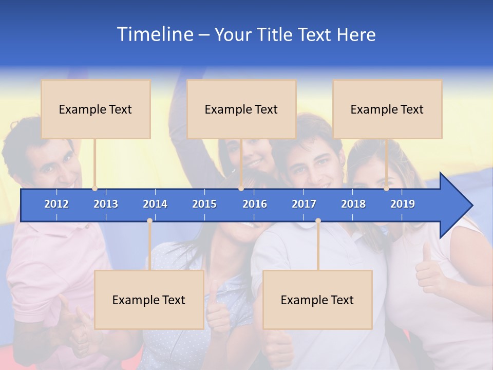 Friends Venezuelan Liking PowerPoint Template