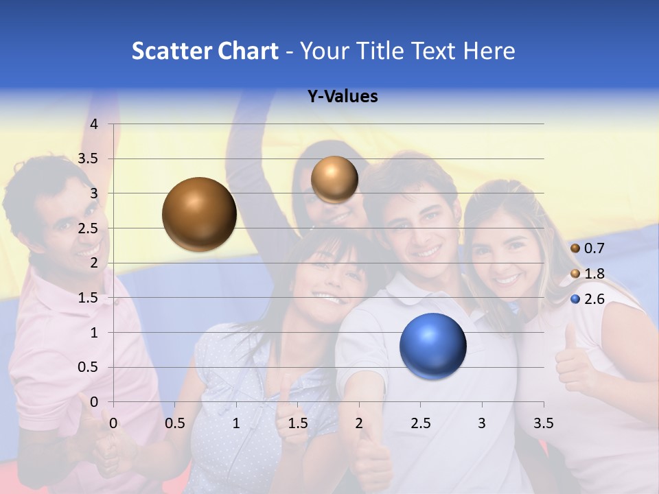 Friends Venezuelan Liking PowerPoint Template
