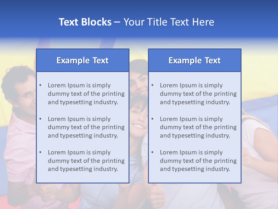 Friends Venezuelan Liking PowerPoint Template
