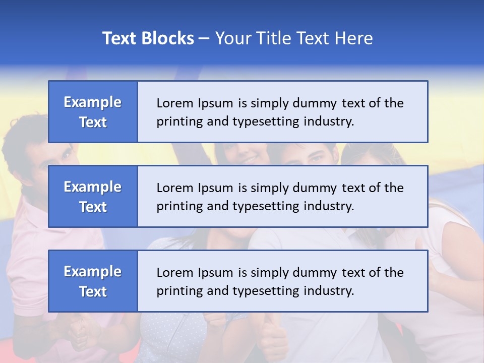 Friends Venezuelan Liking PowerPoint Template