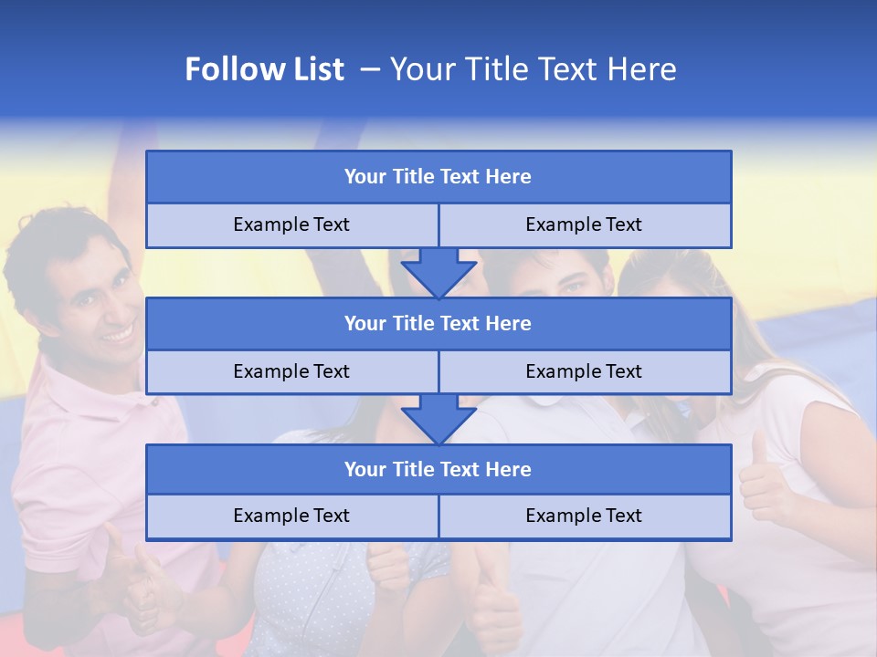 Friends Venezuelan Liking PowerPoint Template