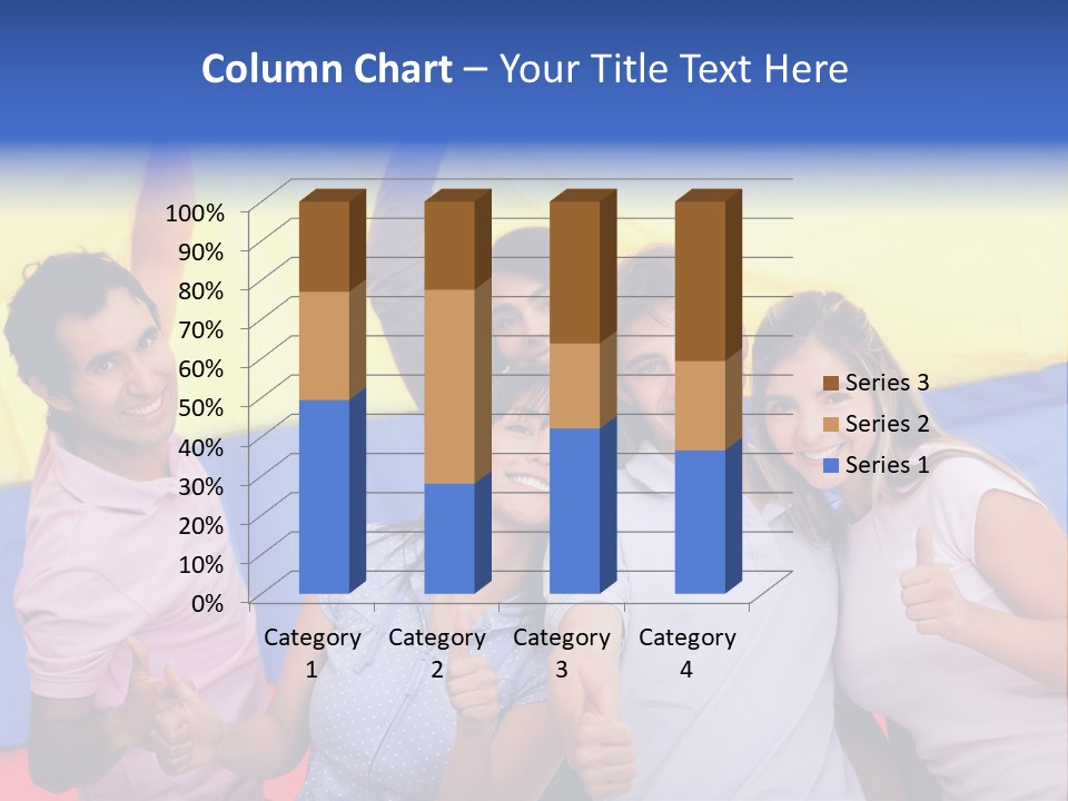 Friends Venezuelan Liking PowerPoint Template