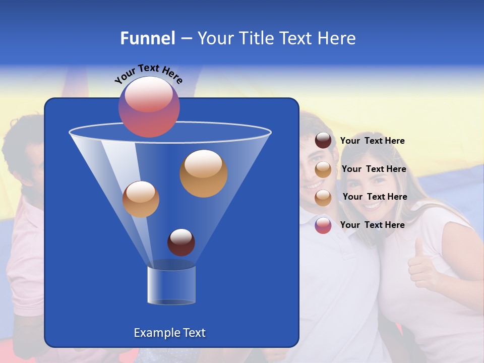 Friends Venezuelan Liking PowerPoint Template