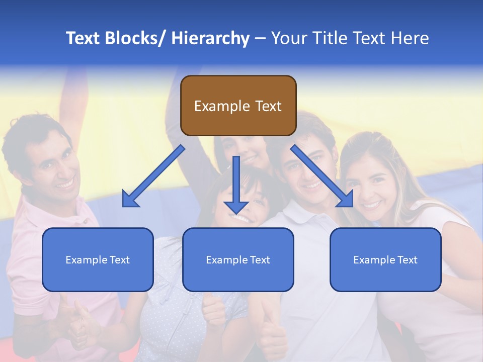 Friends Venezuelan Liking PowerPoint Template