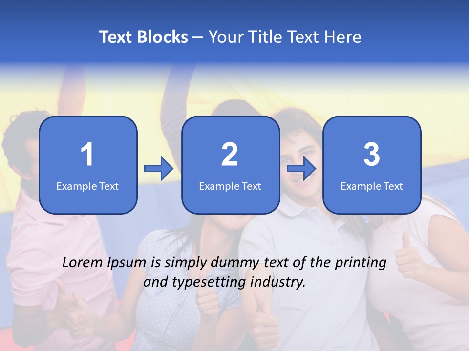 Friends Venezuelan Liking PowerPoint Template