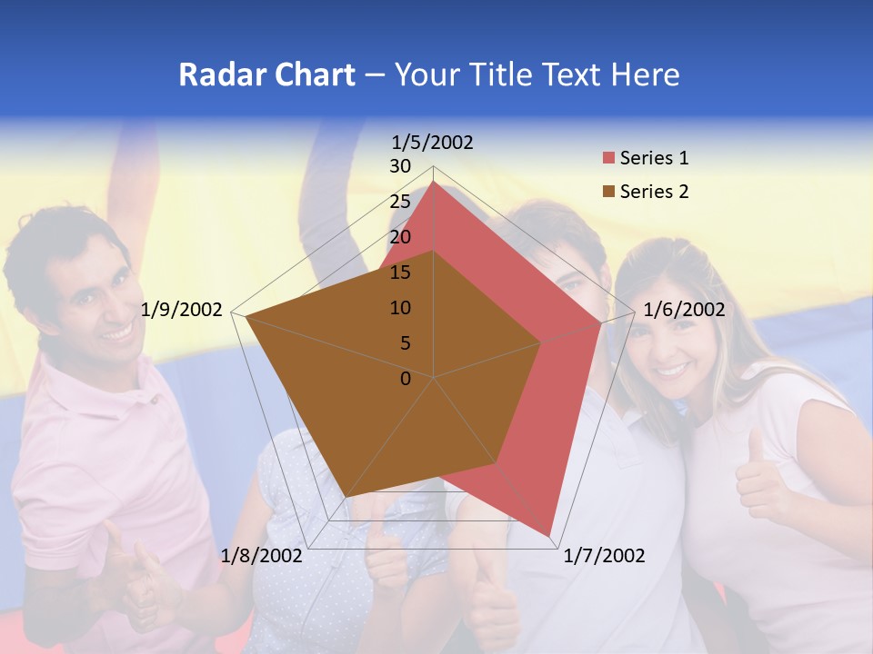 Friends Venezuelan Liking PowerPoint Template