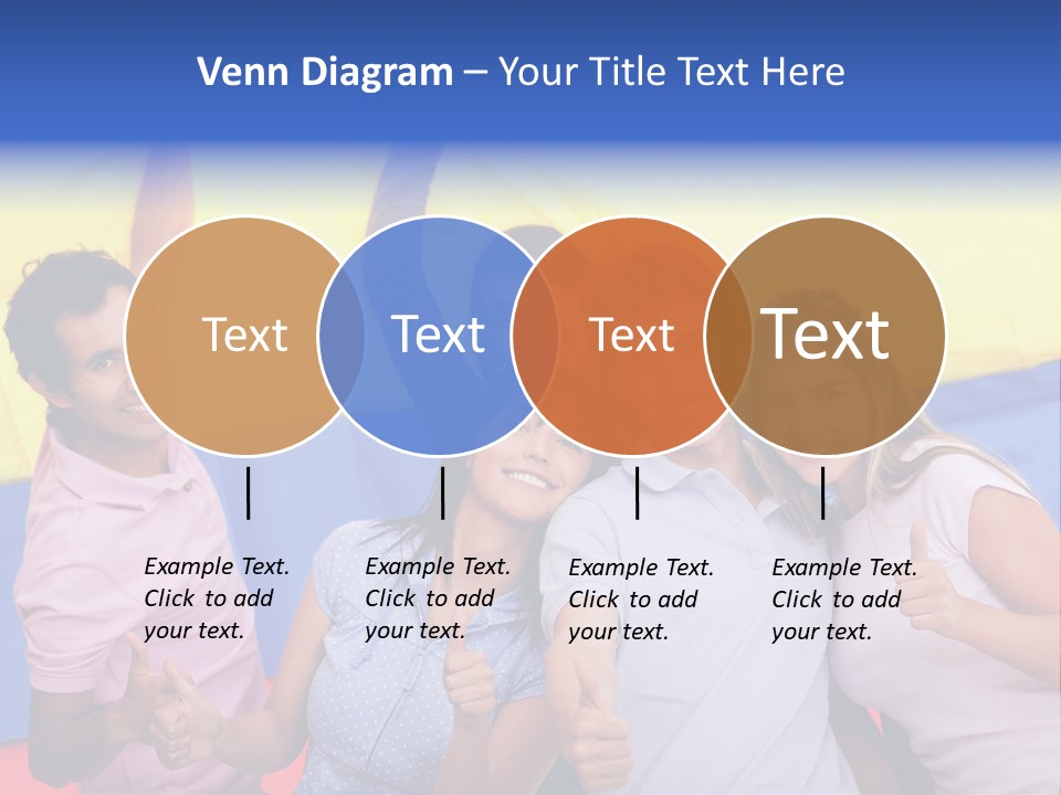 Friends Venezuelan Liking PowerPoint Template