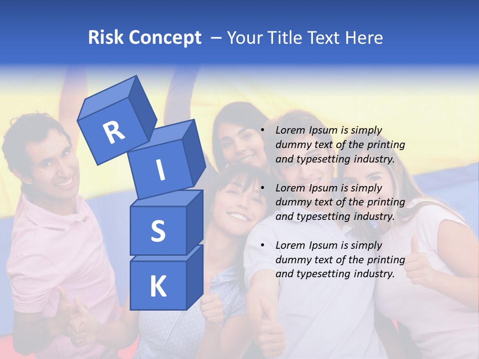 Friends Venezuelan Liking PowerPoint Template