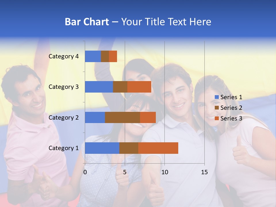 Friends Venezuelan Liking PowerPoint Template
