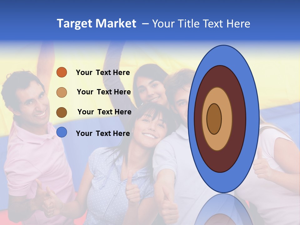 Friends Venezuelan Liking PowerPoint Template