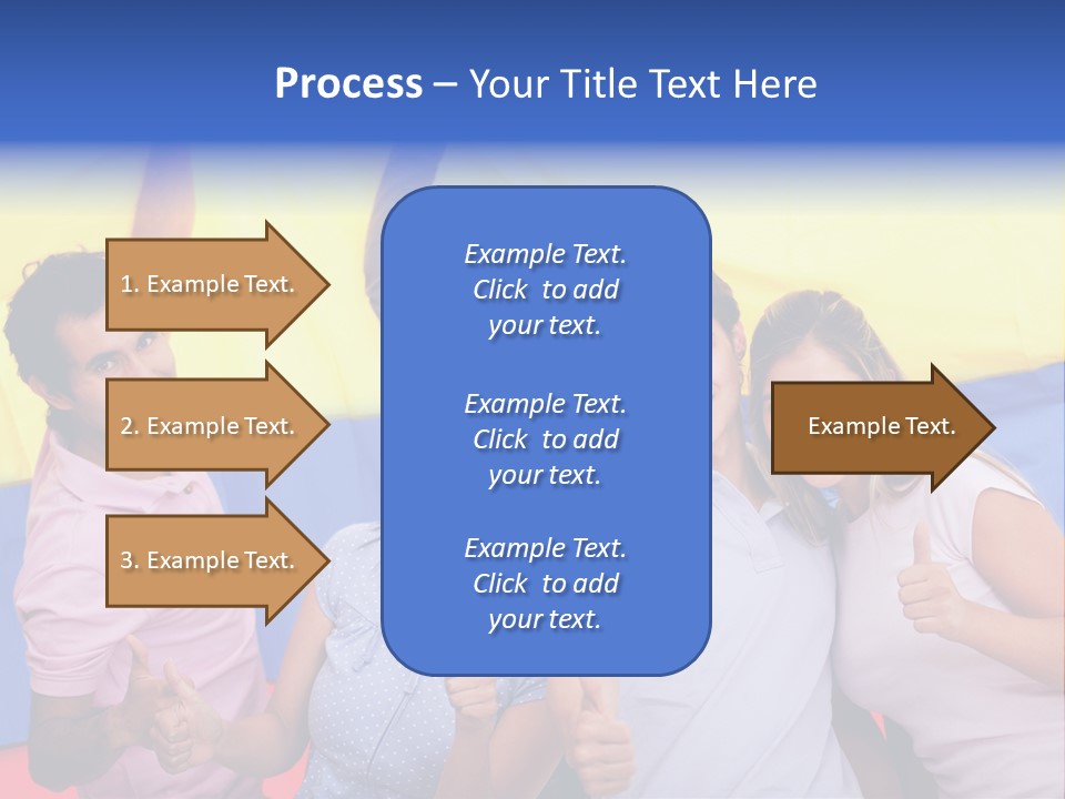 Friends Venezuelan Liking PowerPoint Template