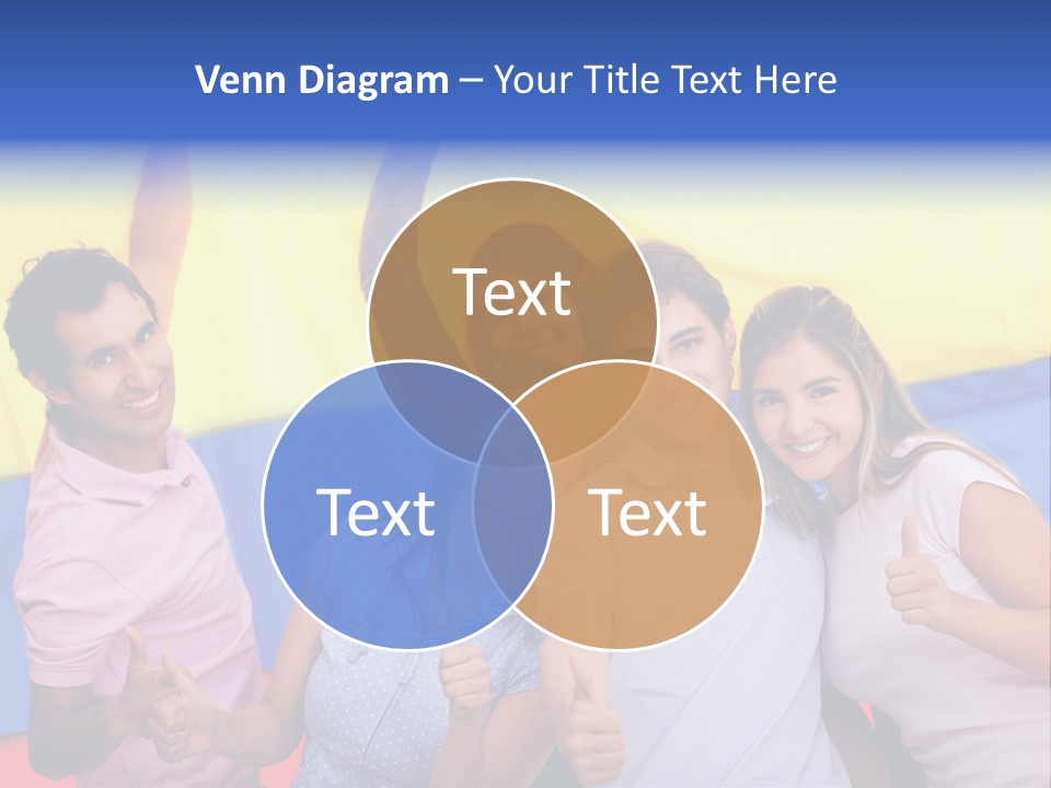Friends Venezuelan Liking PowerPoint Template