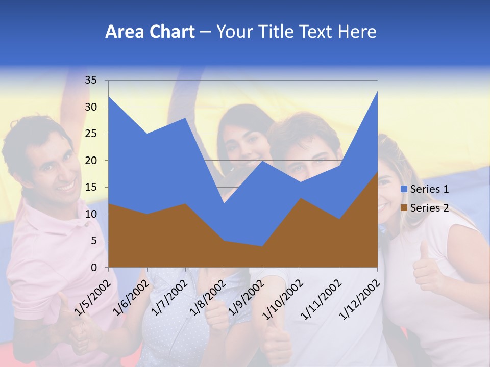 Friends Venezuelan Liking PowerPoint Template