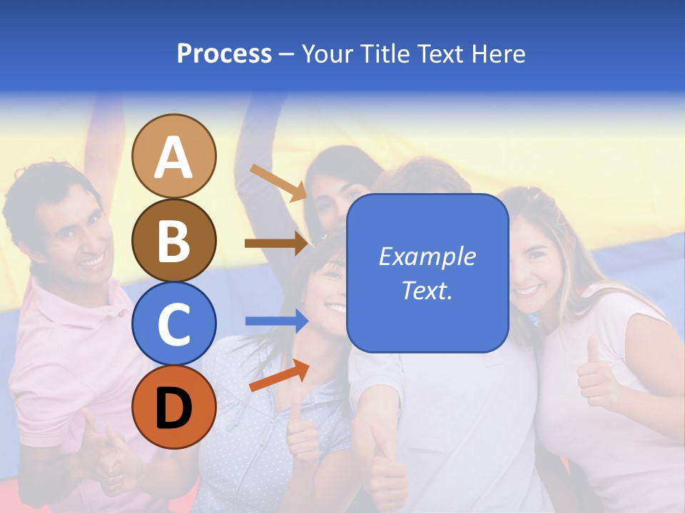 Friends Venezuelan Liking PowerPoint Template