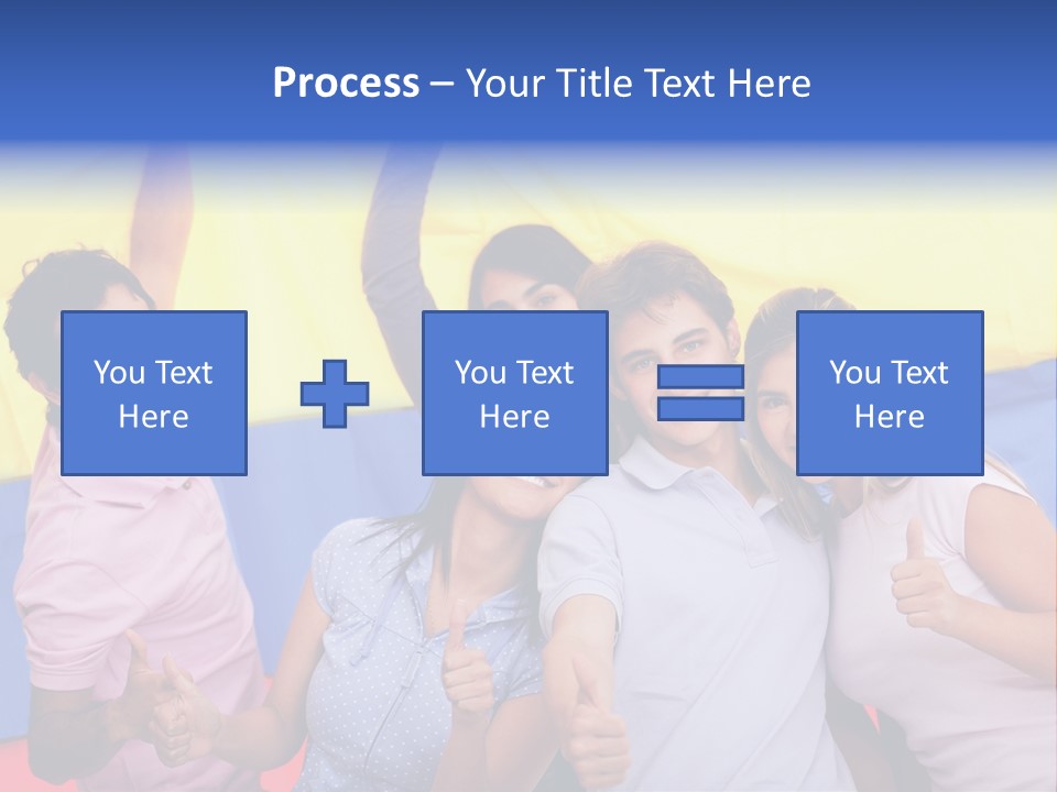 Friends Venezuelan Liking PowerPoint Template