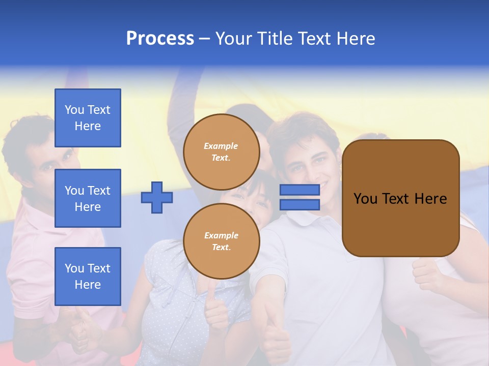 Friends Venezuelan Liking PowerPoint Template