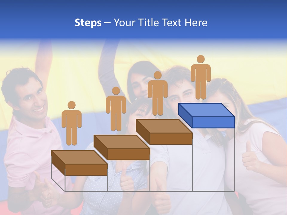 Friends Venezuelan Liking PowerPoint Template