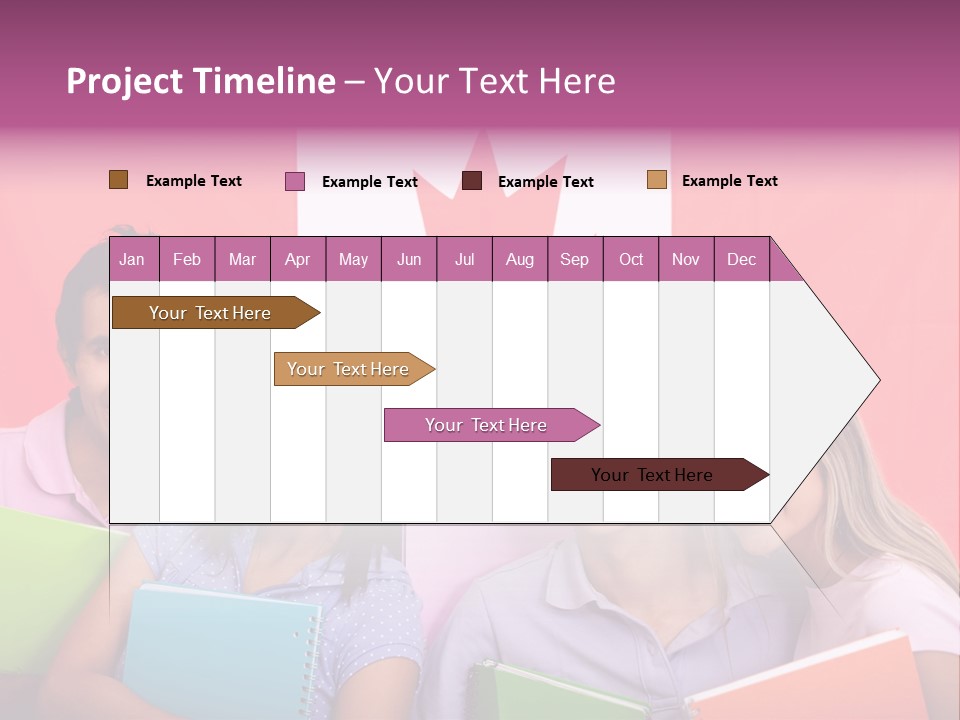 Knowledge Students Travel PowerPoint Template