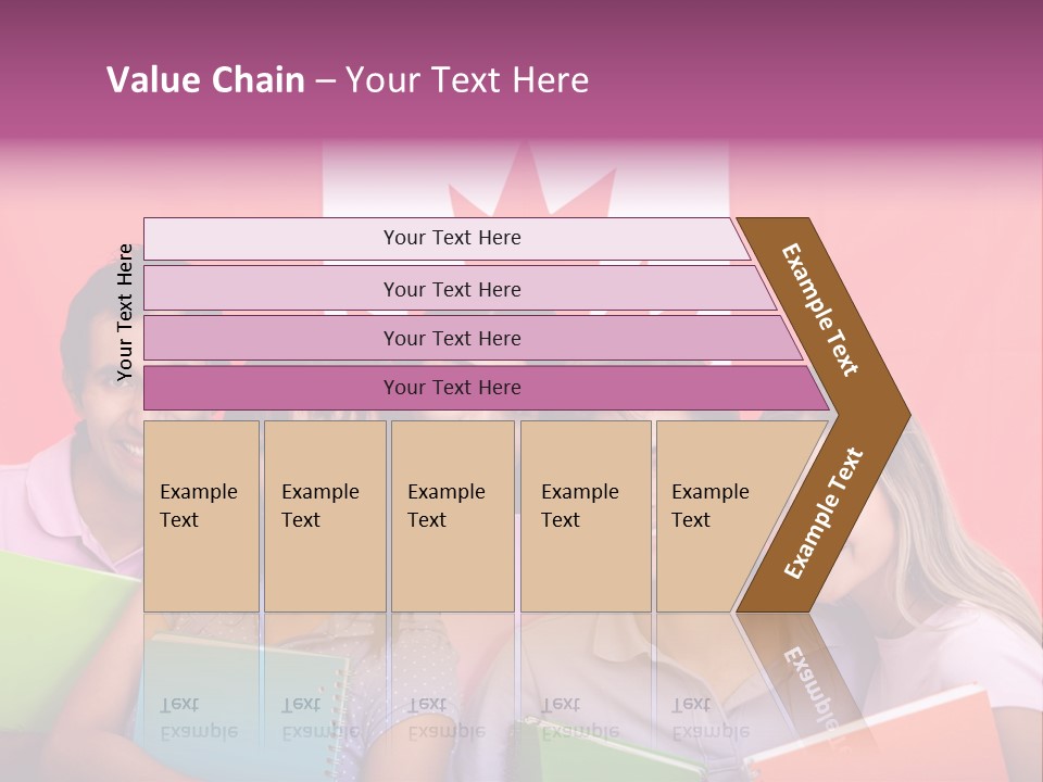 Knowledge Students Travel PowerPoint Template