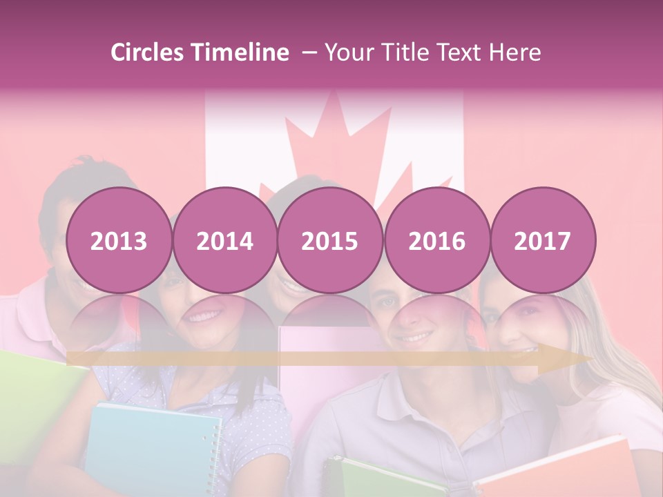 Knowledge Students Travel PowerPoint Template