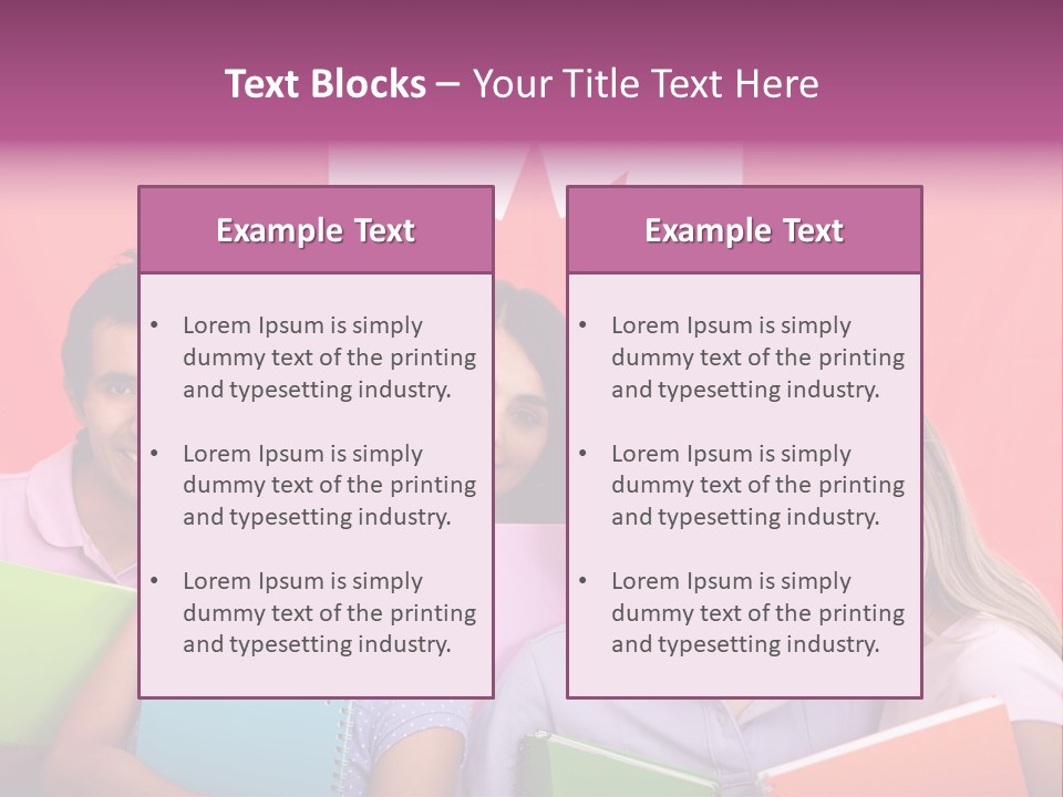 Knowledge Students Travel PowerPoint Template