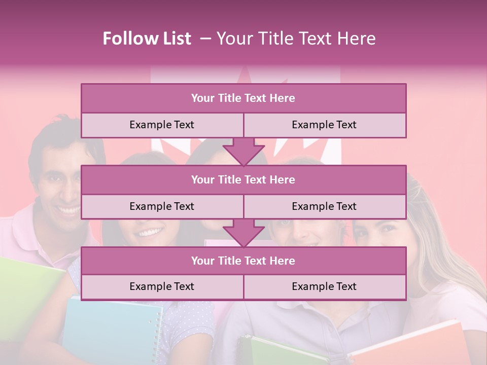 Knowledge Students Travel PowerPoint Template