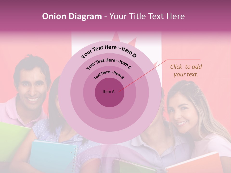 Knowledge Students Travel PowerPoint Template