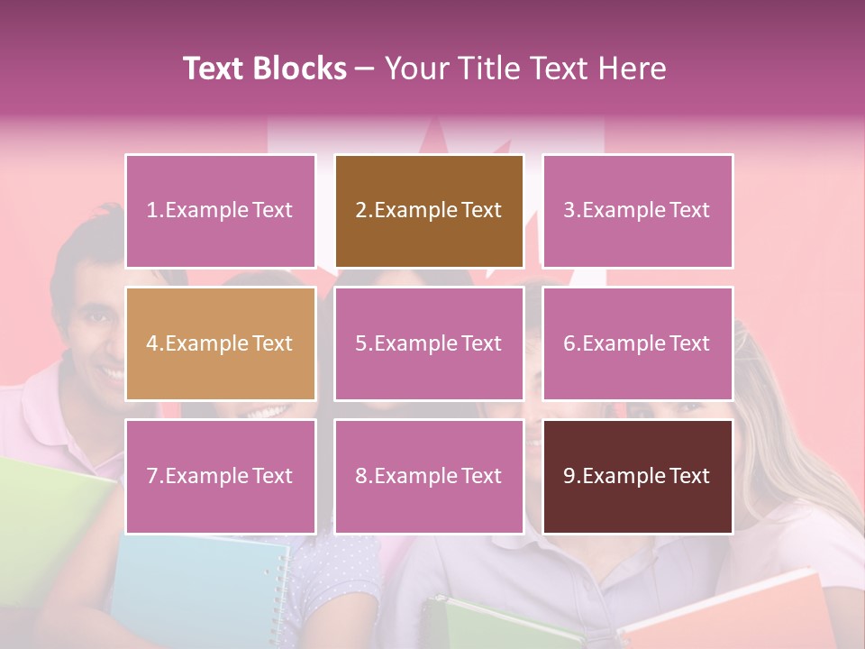 Knowledge Students Travel PowerPoint Template