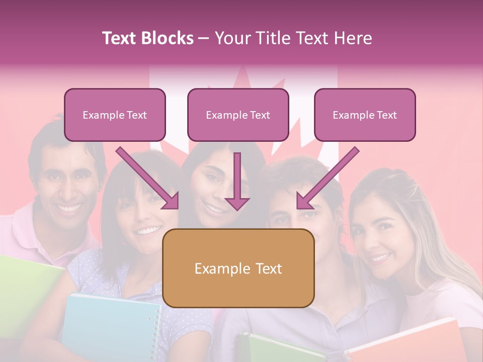 Knowledge Students Travel PowerPoint Template