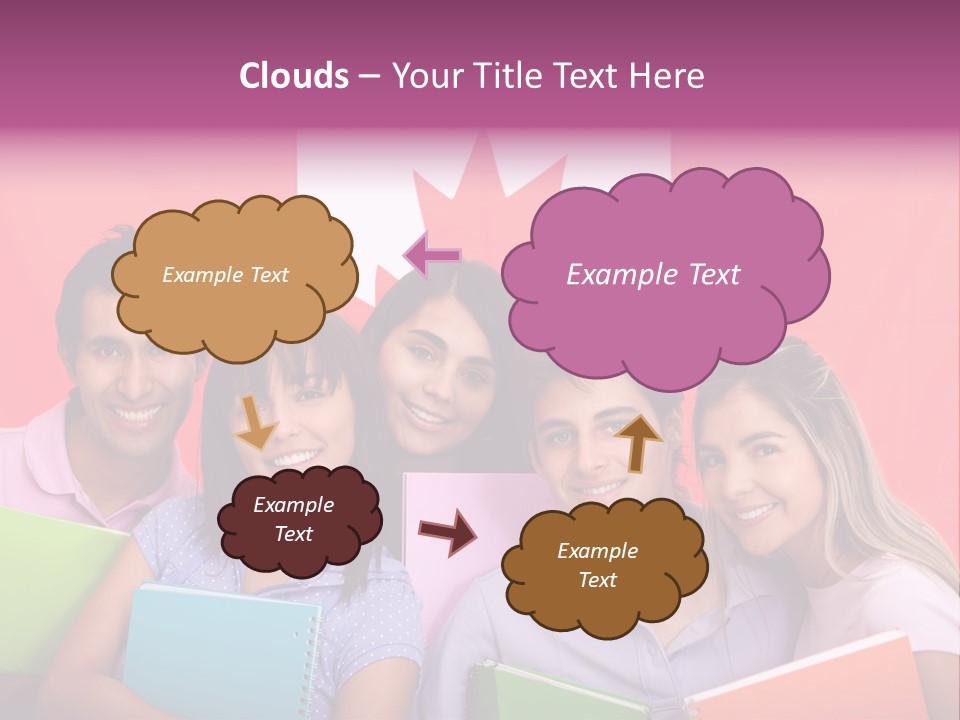 Knowledge Students Travel PowerPoint Template