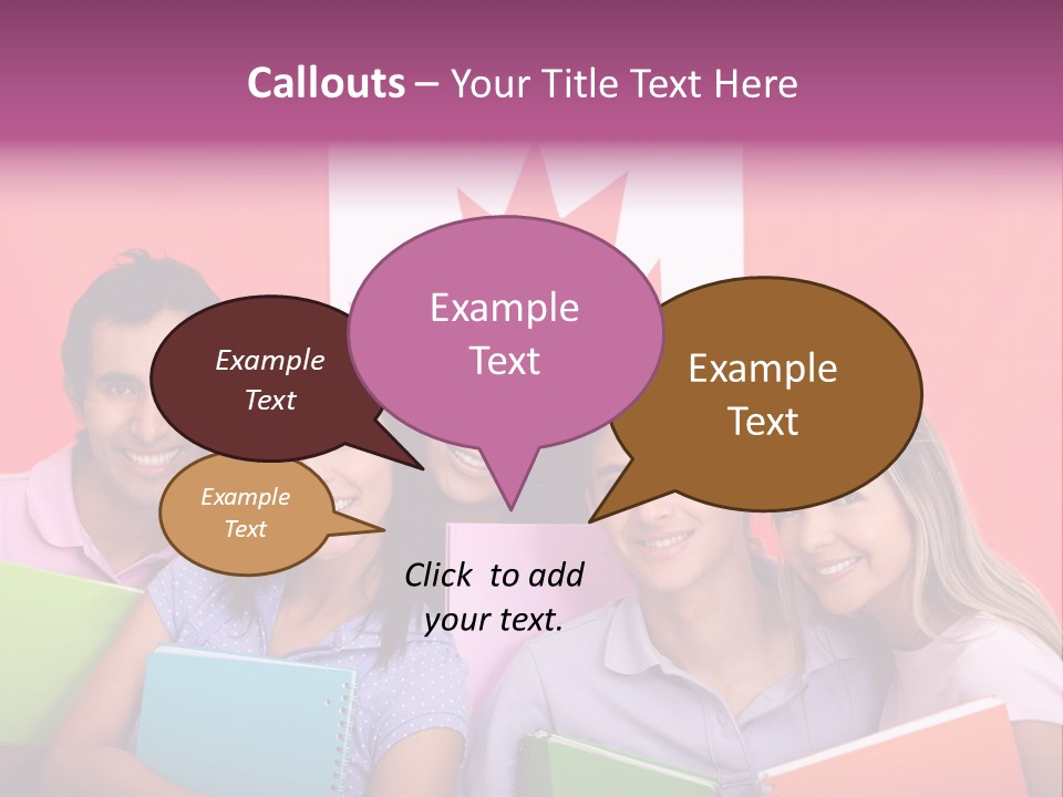 Knowledge Students Travel PowerPoint Template