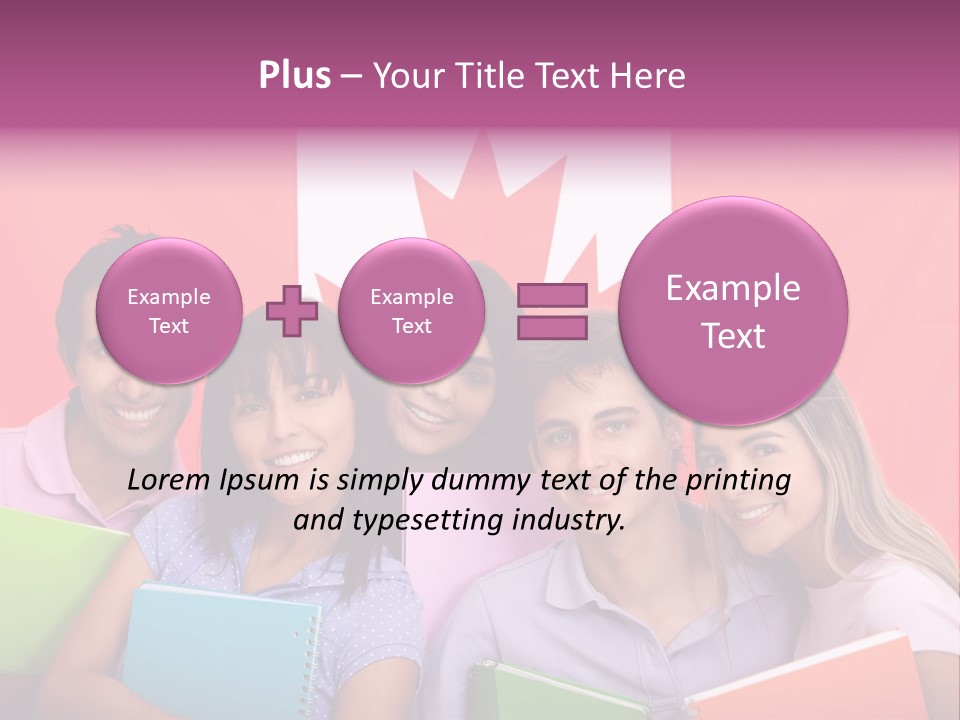 Knowledge Students Travel PowerPoint Template