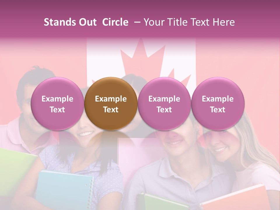 Knowledge Students Travel PowerPoint Template