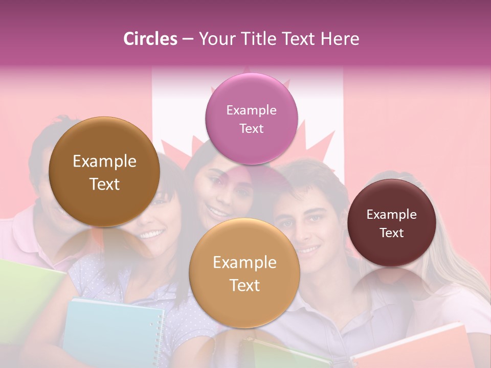 Knowledge Students Travel PowerPoint Template