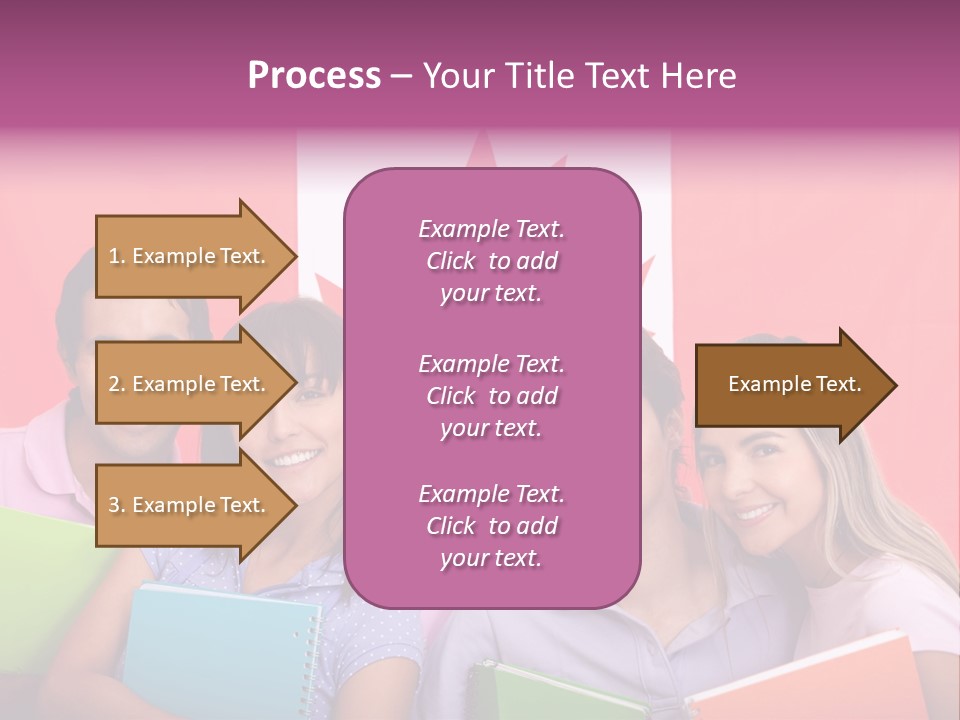 Knowledge Students Travel PowerPoint Template