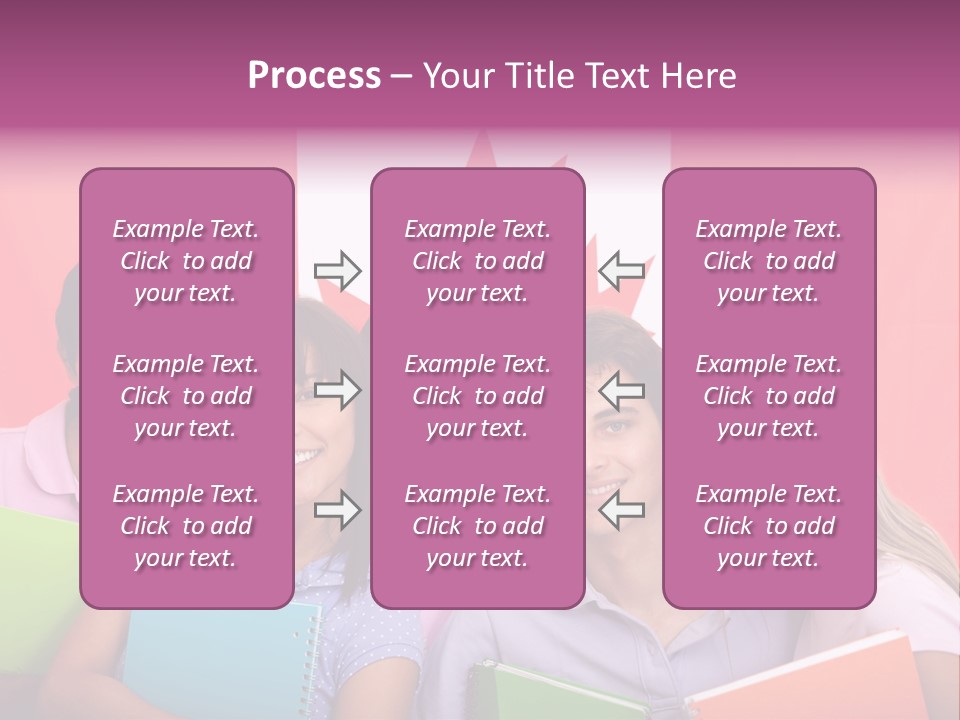 Knowledge Students Travel PowerPoint Template