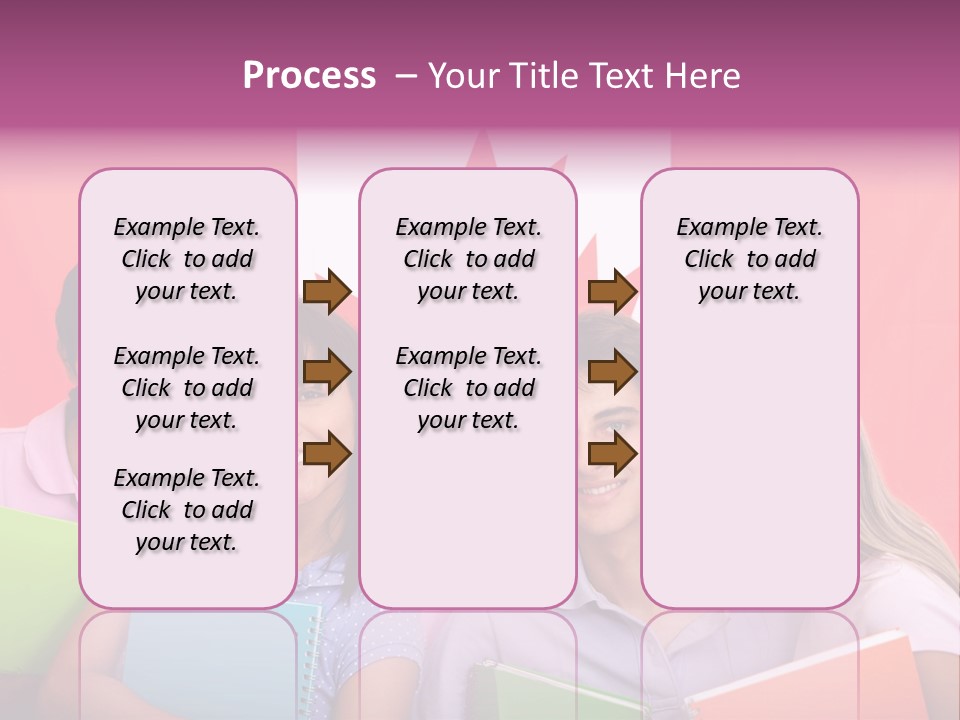Knowledge Students Travel PowerPoint Template