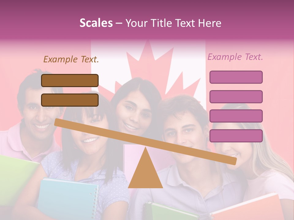 Knowledge Students Travel PowerPoint Template
