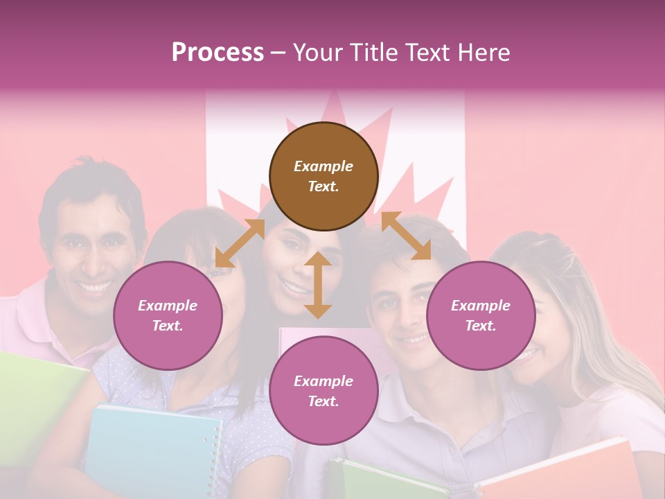 Knowledge Students Travel PowerPoint Template