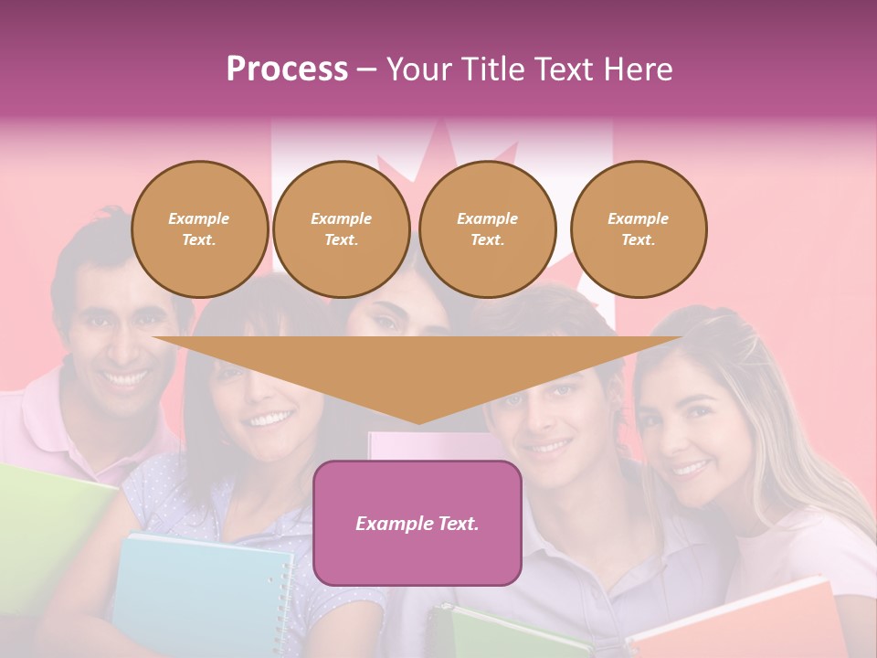 Knowledge Students Travel PowerPoint Template