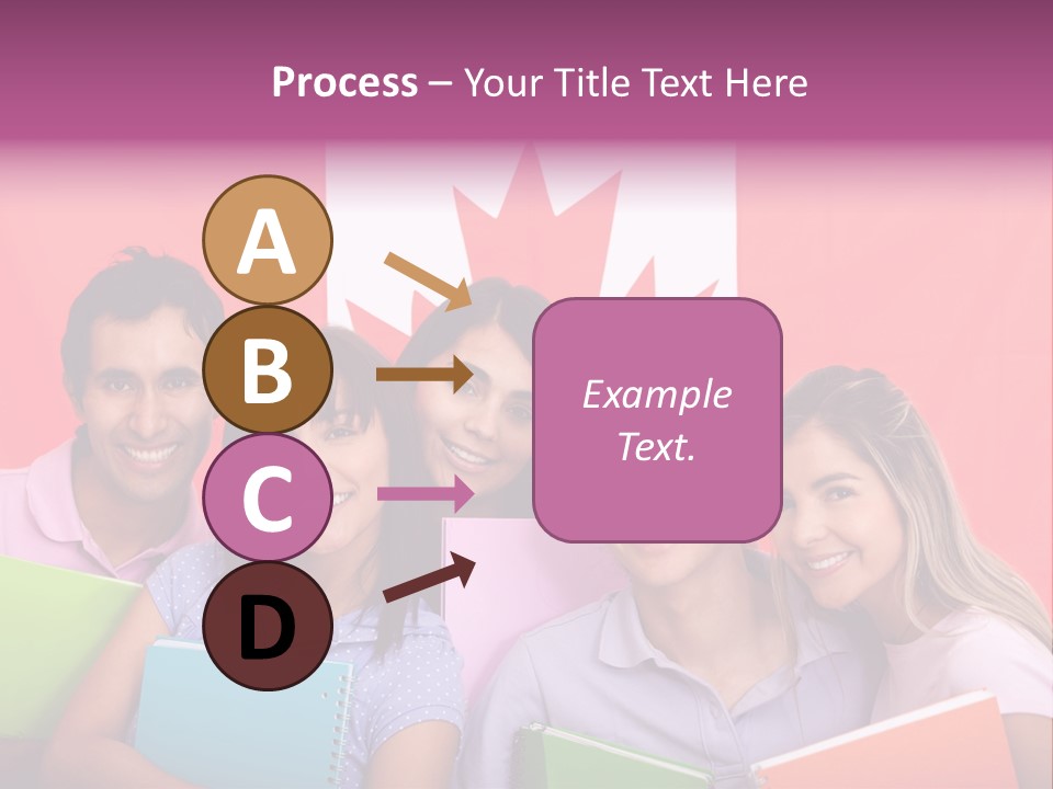 Knowledge Students Travel PowerPoint Template