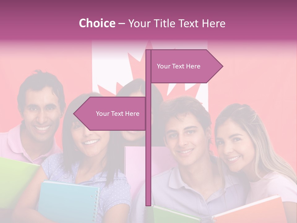 Knowledge Students Travel PowerPoint Template