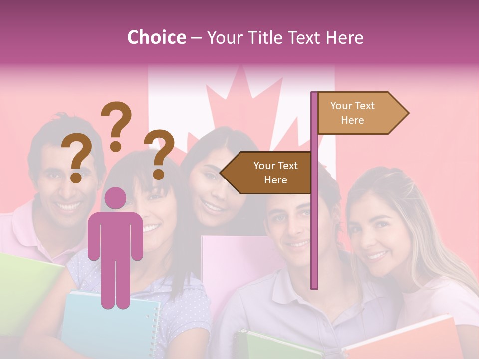 Knowledge Students Travel PowerPoint Template