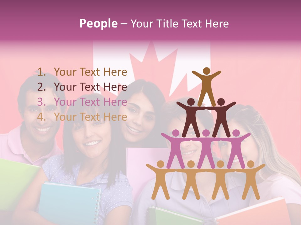 Knowledge Students Travel PowerPoint Template