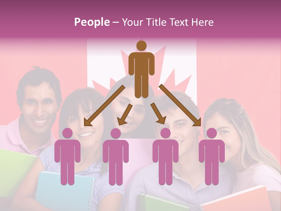 Knowledge Students Travel PowerPoint Template