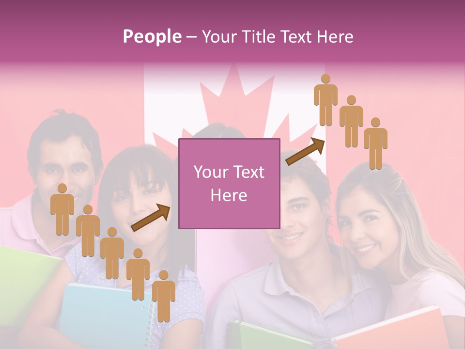 Knowledge Students Travel PowerPoint Template