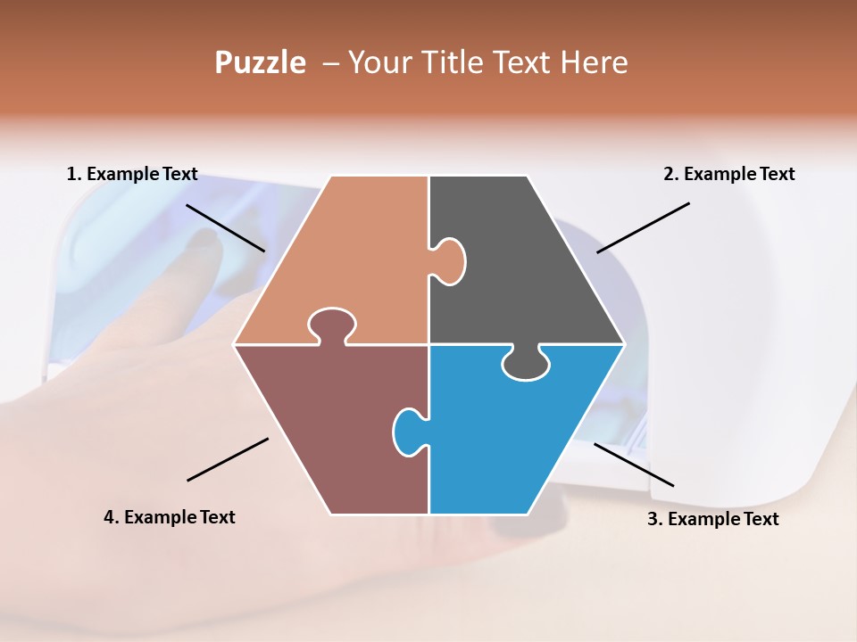 Estetico Prodotti Ovatta PowerPoint Template